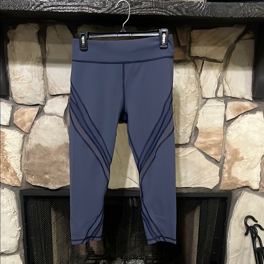 Blue Athletic Leggings